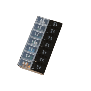 7 daagse pillendoos van plastic